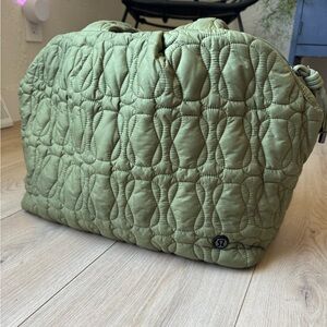 lululemon athletica Quilted Green Bag